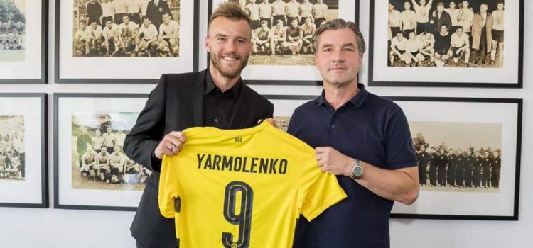 Borussia Dortmund ficha a Yarmolenko para reemplazar a Dembélé