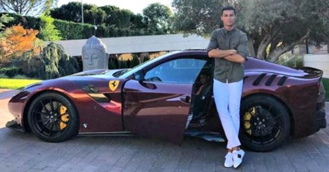 El nuevo y exclusivo coche de Cristiano Ronaldo