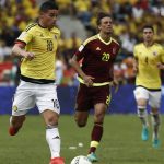 Ni Falcao ni James Rodríguez pudieron con Venezuela