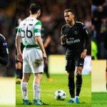 Neymar se burla de un jugador juvenil del Celtic