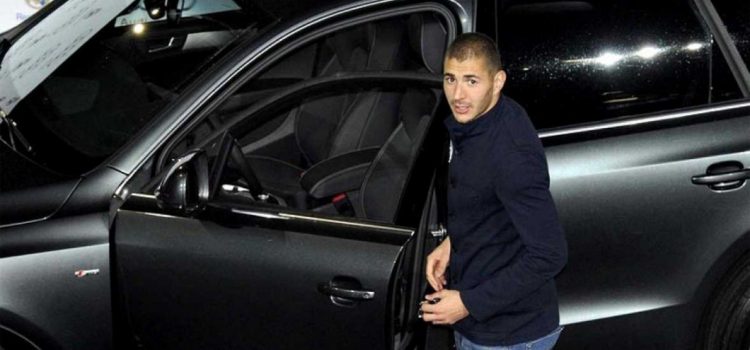 Benzema, involucrado en un choque