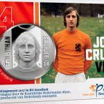 Moneda de 5 euros en homenaje a Johan Cruyff