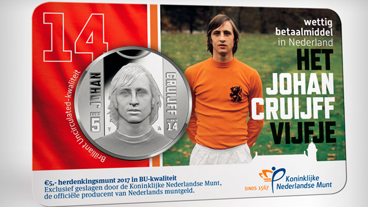 Moneda de 5 euros en homenaje a Johan Cruyff Sporthiva Online