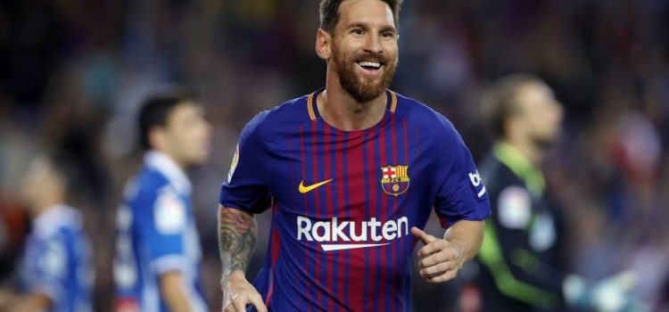 Messi lleva 9 goles, los mismos que el Real Madrid