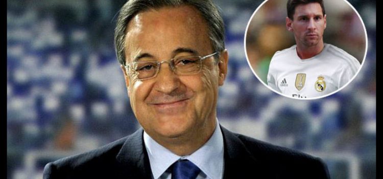 Florentino Pérez: "Si hubiese podido, habría fichado a Messi"