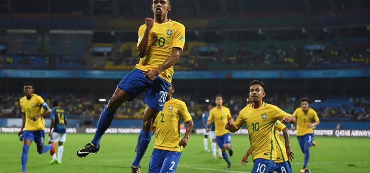Brasil golea y elimina a Honduras del Mundial Sub17 de la India