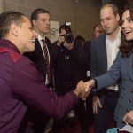 «Chicharito» Hernández fue anfitrión de los príncipes William y Enrique