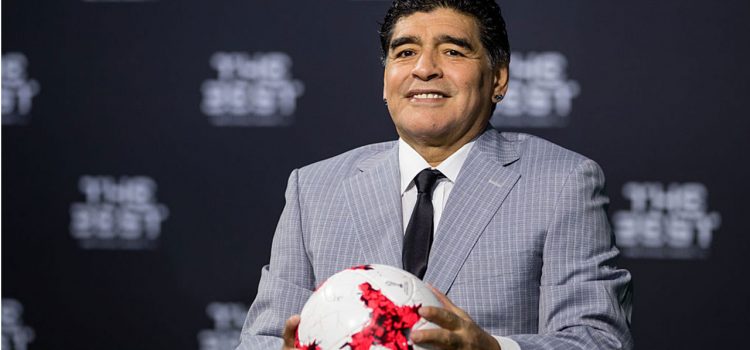 Se cumplen 20 años del último partido oficial de Diego Maradona