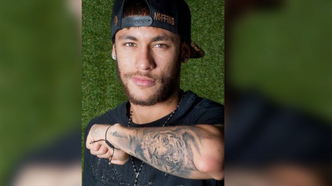 El feroz tatuaje que se hizo Neymar