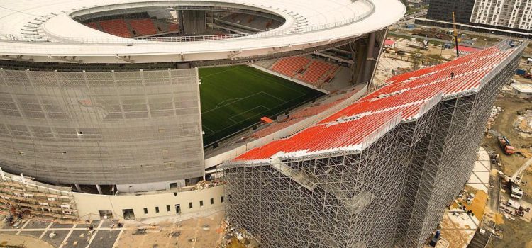 Ekaterinburg Arena, el estadio más extraño que tendrá Rusia 2018
