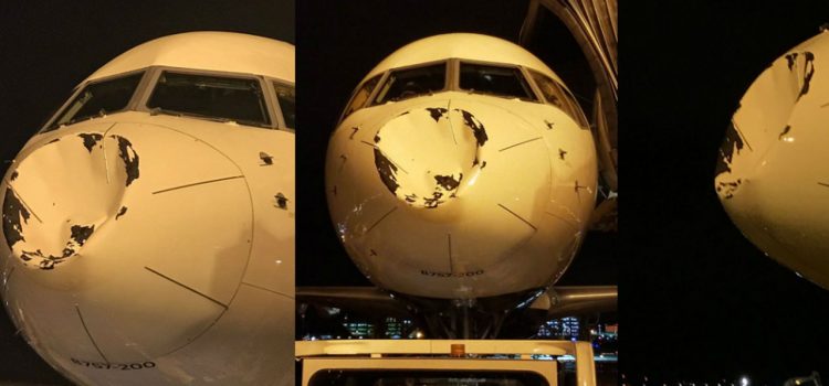 Avión que trasladaba equipo de la NBA choca en pleno vuelo