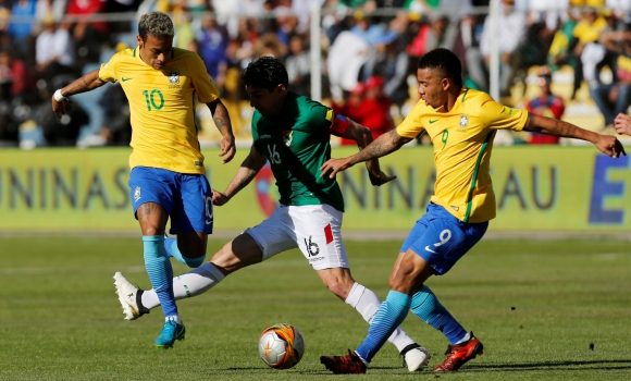 Bolivia y Brasil empatan sin goles
