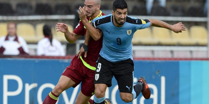 Uruguay empata con Venezuela y aplaza su clasificación al Mundial