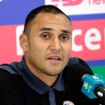 Keylor Navas compartió con aficionados a cambio de donaciones para los damnificados