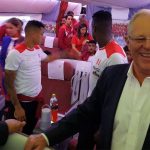 Selección de Perú despedida por el presidente al partir hacia Nueva Zelanda