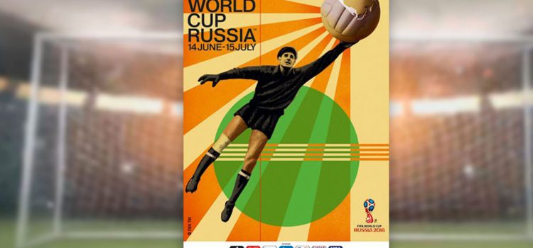 Lev Yashin es la figura del poster del Mundial Rusia 2018