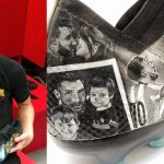 Lionel Messi recibe unas botas inspiradas en su vida