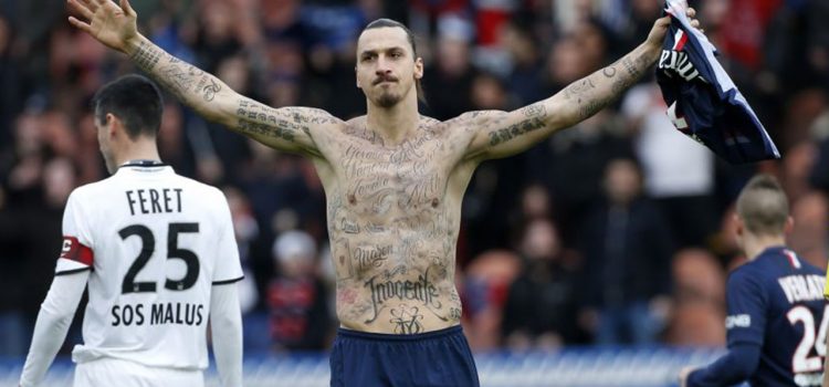 ¡Mira el nuevo tatuaje de Zlatan!