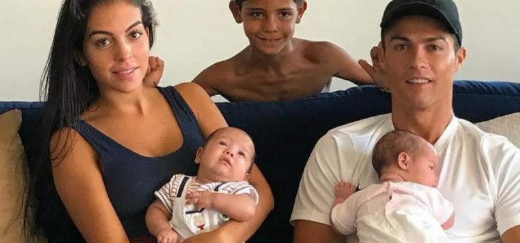 Georgina Rodríguez publica tierna imagen con los hijos de Cristiano Ronaldo