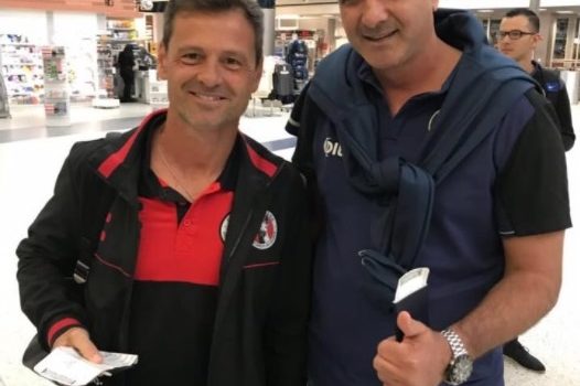 Casualidades del fútbol: Diego Vázquez se encuentra con Diego Cocca