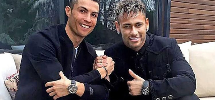 El abrazo que alimentan el rumor del pase de Neymar al Madrid