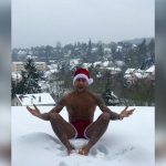 Antes de enfrentar al Madrid, Neymar se divierte en la nieve