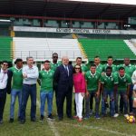 Platense rinde homenaje al embajador de Perú en Honduras