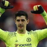 Exhibición de reflejos de Courtois antes de medirse al Barça