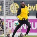 Usain Bolt tuvo su primer entrenamiento con el Borussia Dortmund