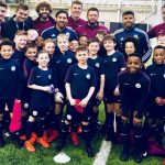 Los niños del City enloquecieron por Messi