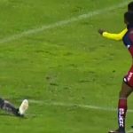 Nunca antes visto: un portero simuló una agresión del árbitro (VÍDEO)