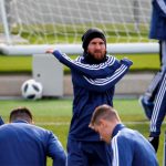 Enemigo en casa: Messi entrena en la ciudad deportiva del Madrid