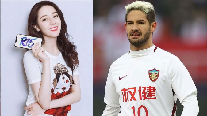 Alexandre Pato dedica sus goles a la conquista de una actriz china