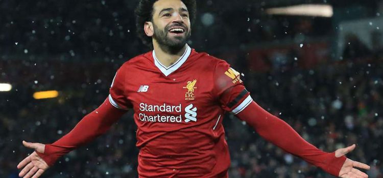 Mohamed Salah lidera la pelea por la Bota de Oro