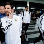 Messi regatea a los periodistas en Valdebebas