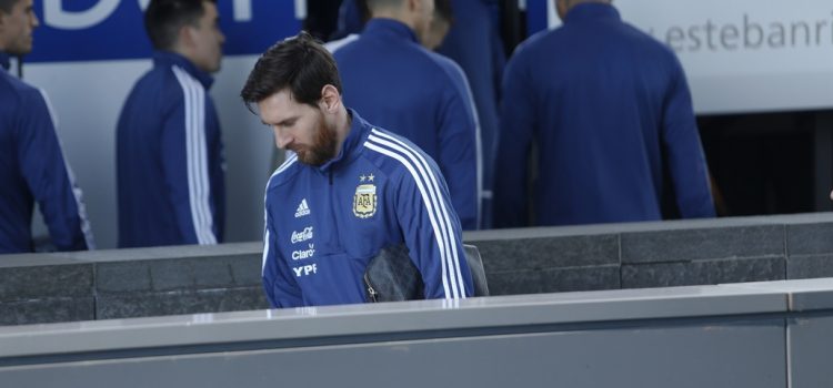 Messi descartado para el partido frente a España