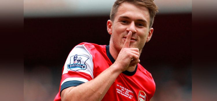 Las celebridades tiemblan tras el gol de Ramsey