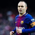 Iniesta establece récord en Champions