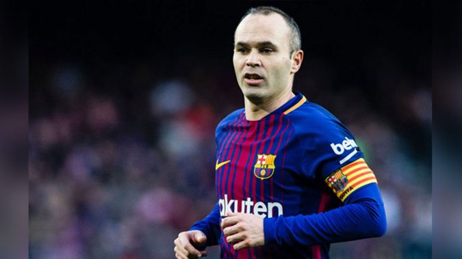 Iniesta establece récord en Champions
