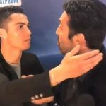 El emotivo abrazo entre Cristiano y Buffon (VÍDEO)