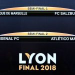 Arsenal-Atlético y Olympique-Salzburgo en semifinales de Europa League