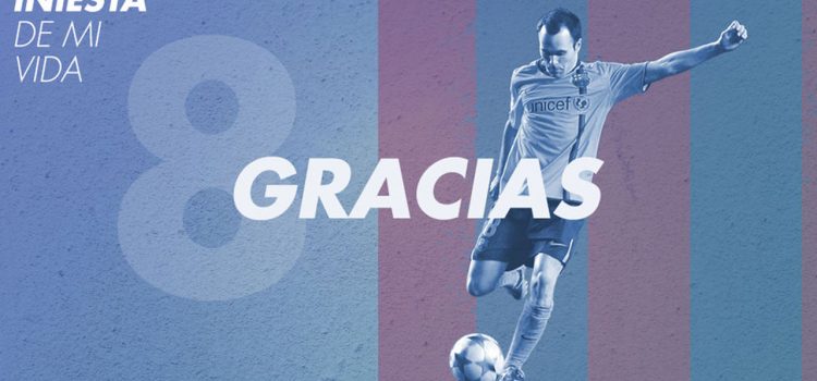 El mundo del fútbol da las gracias a Andrés Iniesta tras anunciar su adiós al Barça
