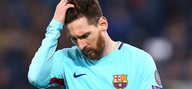 La sequía goleadora de Messi cada vez que Barcelona queda eliminada de Champions