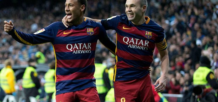 Neymar a Iniesta: "Me enamoré de tu fútbol"