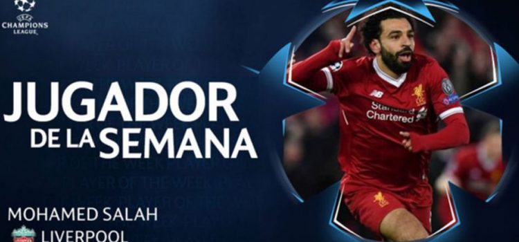 Salah elegido como el mejor jugador de la Champions