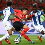Honduras cayó 2-0 ante Corea del Sur