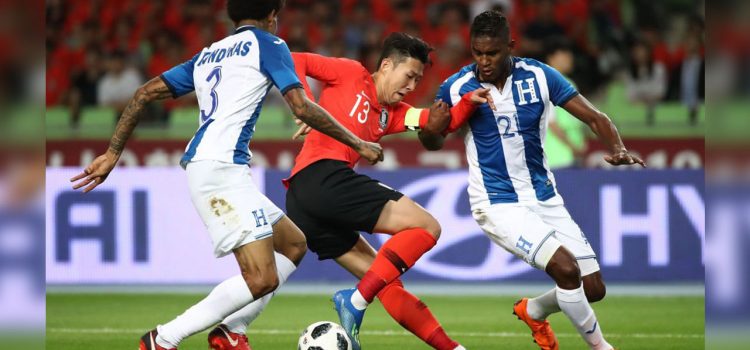 Honduras cayó 2-0 ante Corea del Sur