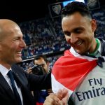 Keylor Navas le agradece a Zidane todo el apoyo recibido