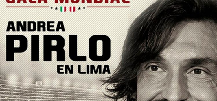 Cancelada la "Gala Mundial de Andrea Pirlo" en Perú