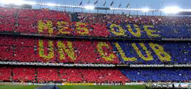El Barça conmemora el 50 aniversario del "Més que un club"